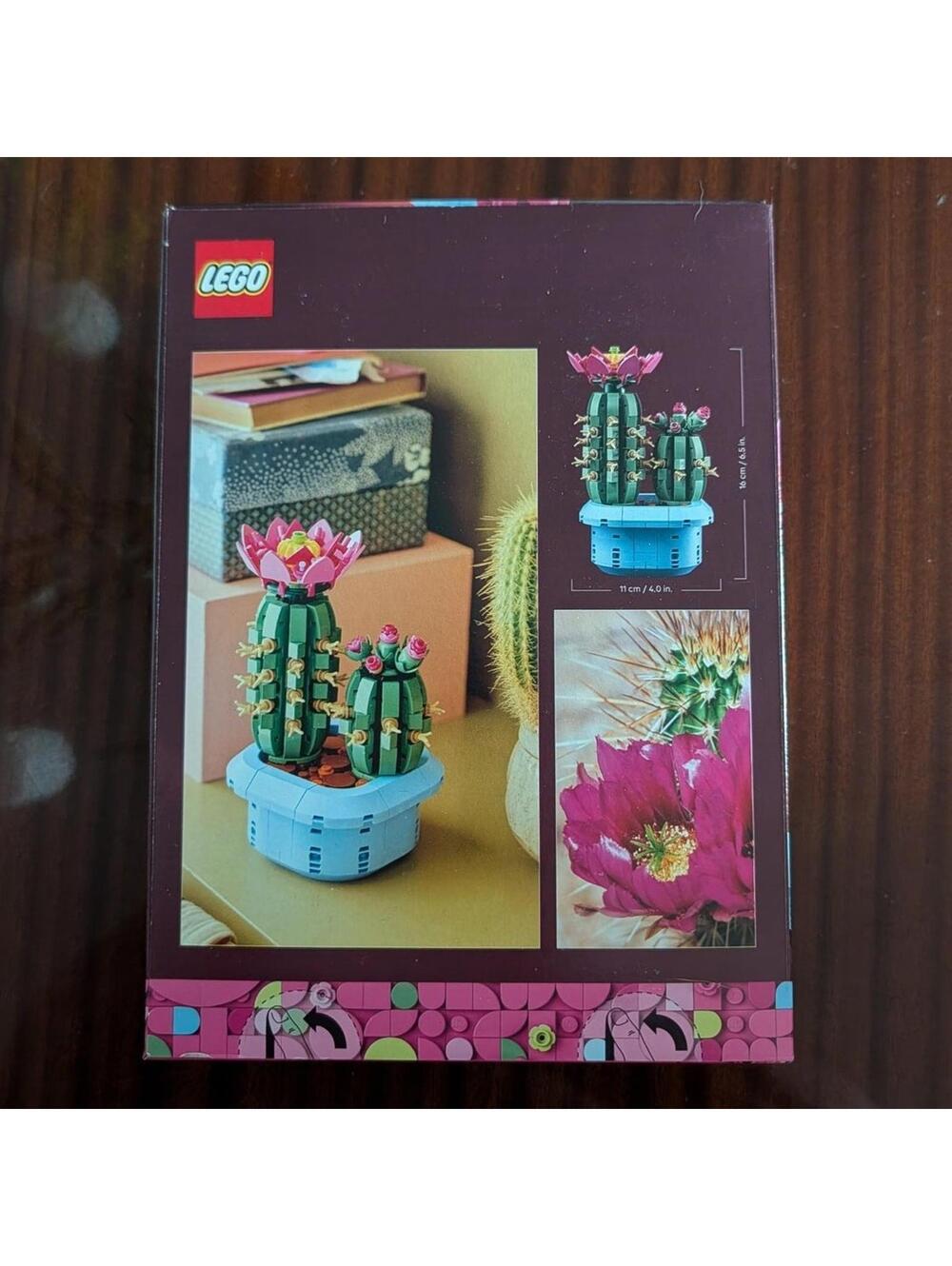 Lego 11509 Botanicals Flowering Cactus Plants NIB - Brand New Sealed - Picture 4 of 6